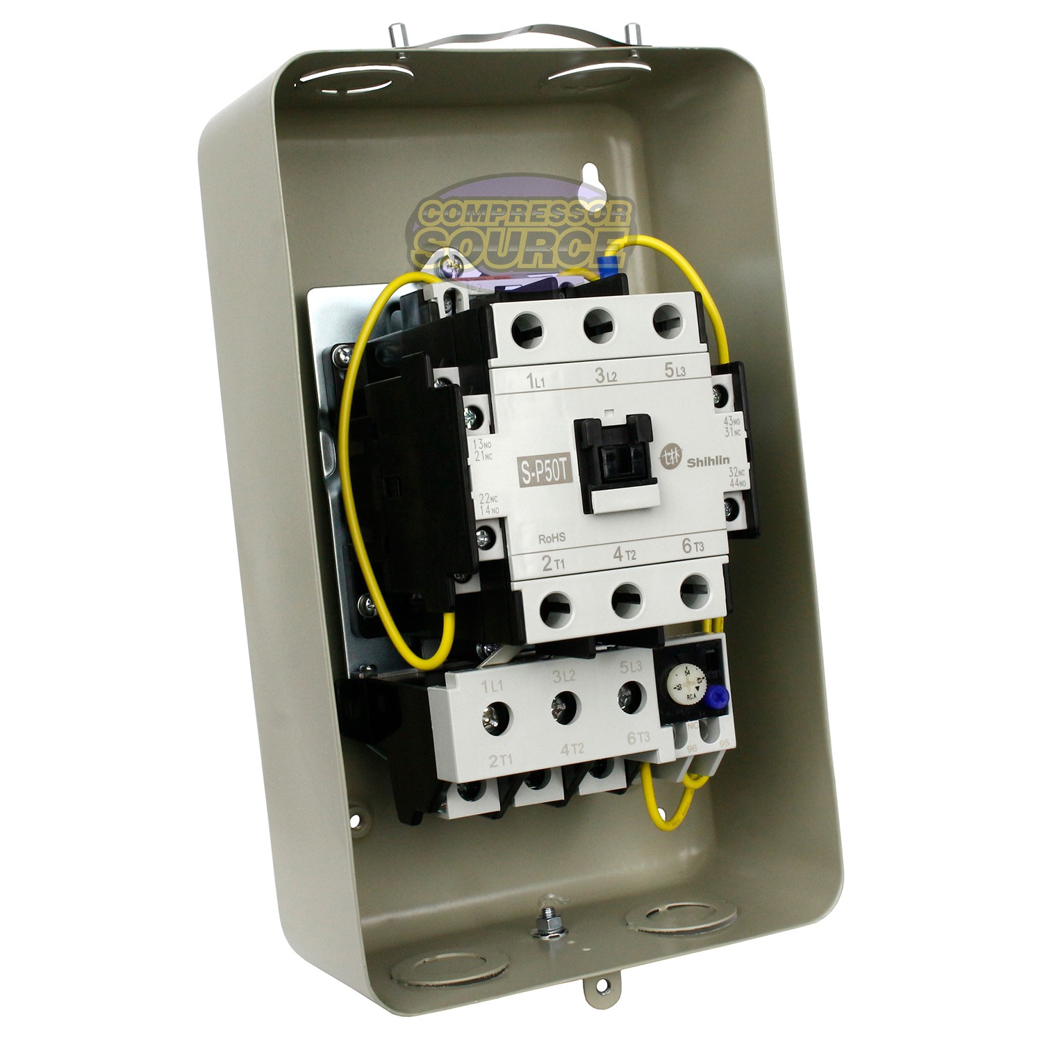 Shihlin 15 HP Three Phase Magnetic Starter Motor Control Switch 208/240V P50T