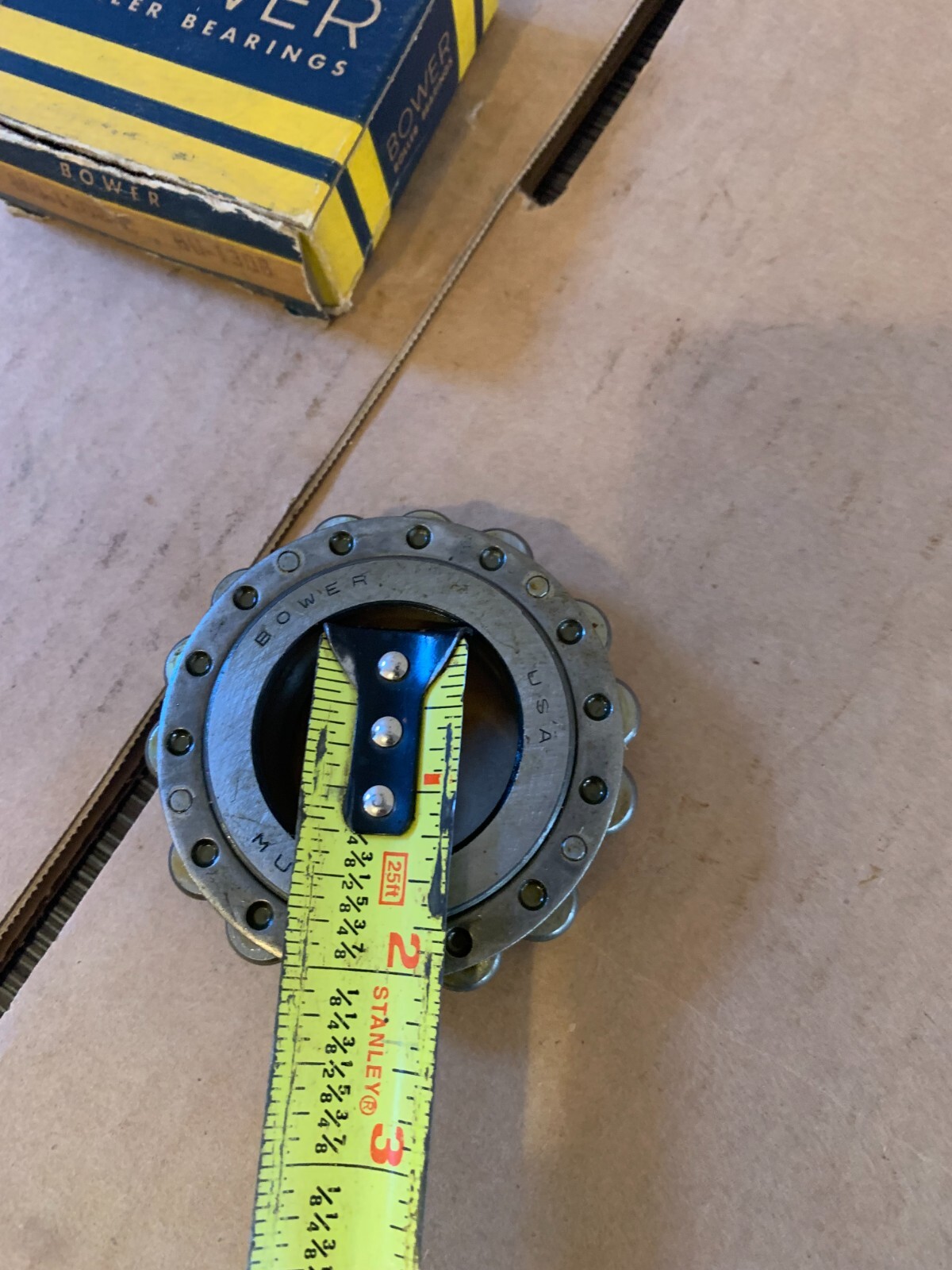 Bower BCA Cylindrical Roller Bearing MU-1308-L BU-1308 NEW OLD STOCK See Detail