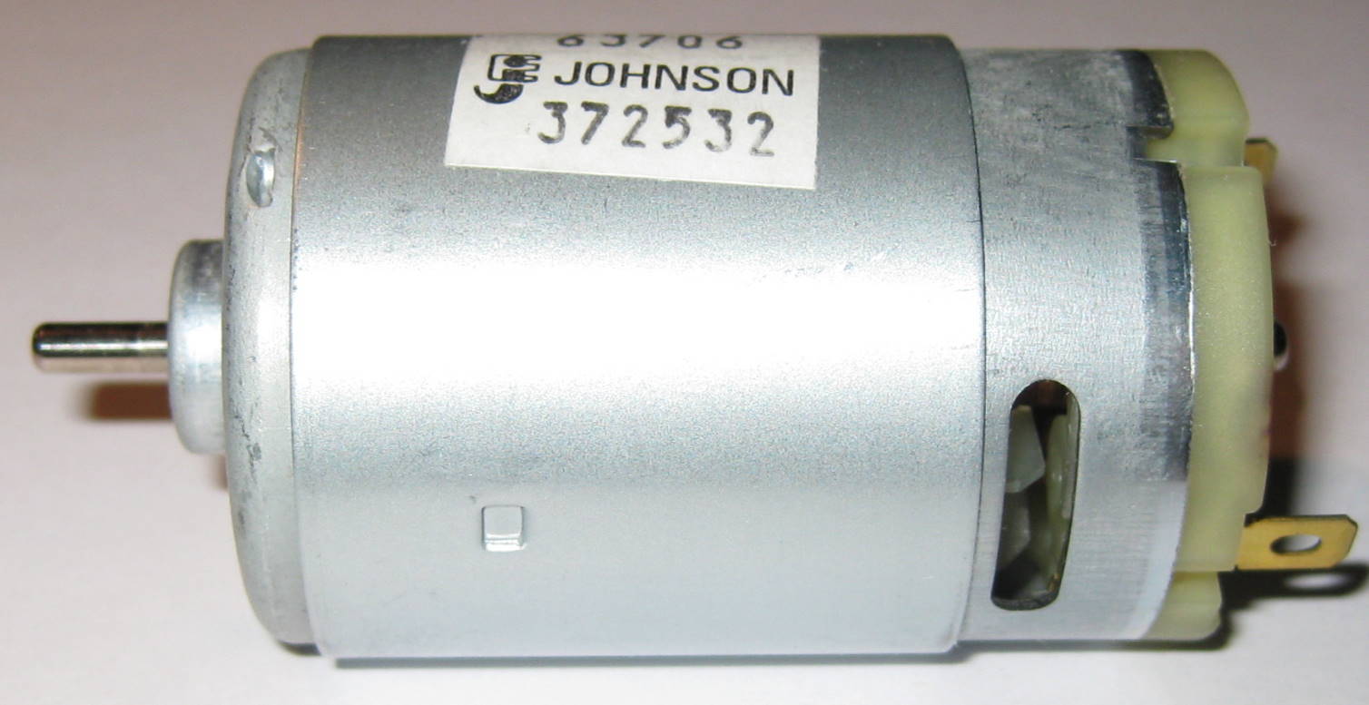 6V DC Motor – R/C and Power Wheels – Powerful Fan Cooled High Speed Hobby Motor