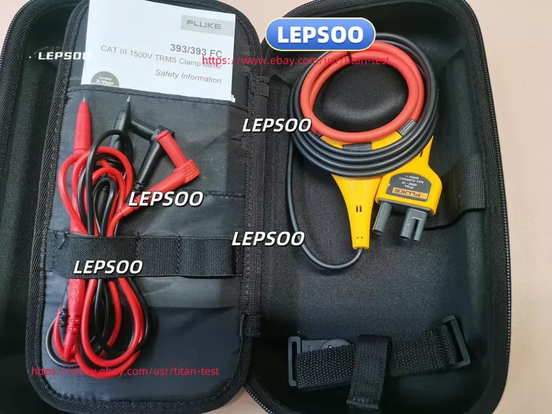 Fluke 393 FC True-RMS Clamp Meter – 1500V CAT III, Brand New, Factory Sealed&