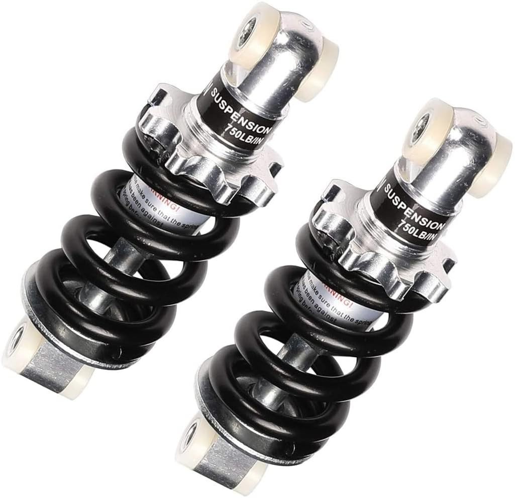 5″ 750lbs Rear Shock Absorber 125mm for 49cc Mini Go Kart Quad Dirt Bike 2PCS