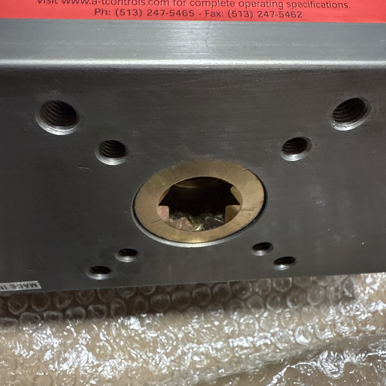 TRIAC CONTROLS 2R130DA DOUBLE ACTING RACK & PINION ACTUATOR {NEW}