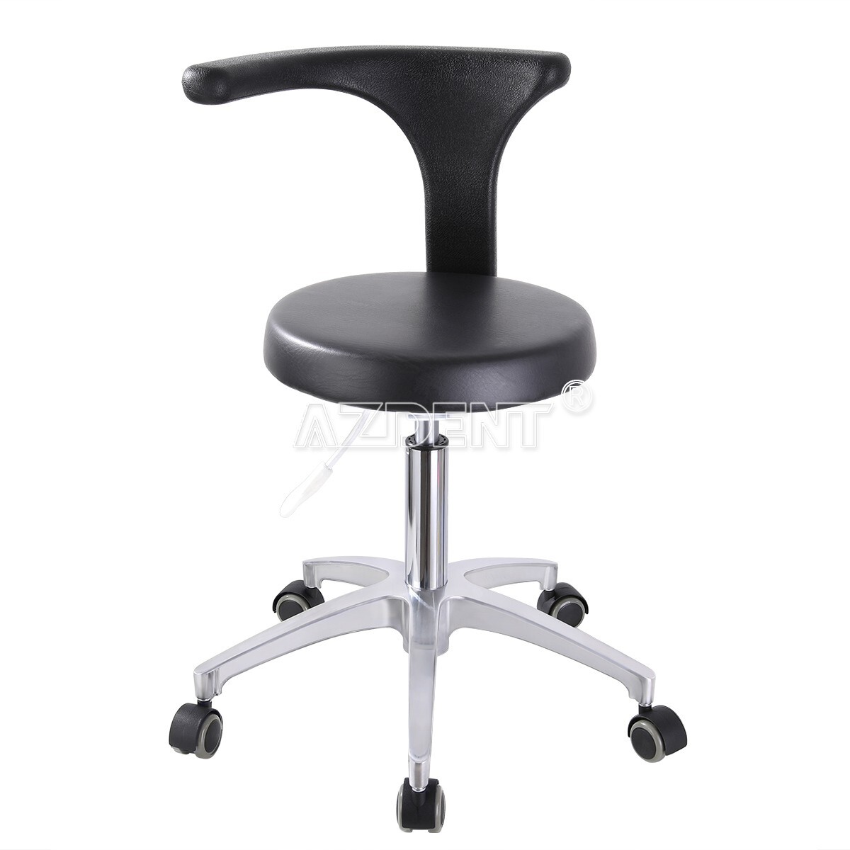 Silla móvil ajustable Dental dentista Doctor asistente taburepu cuero