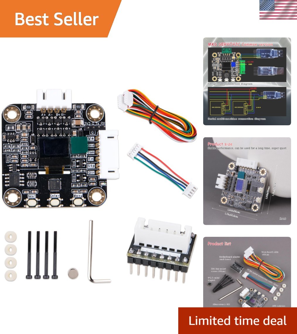 Stepper Motor Driver NEMA17 Closed-Loop 32-bit ARM OLED Display High-Performance