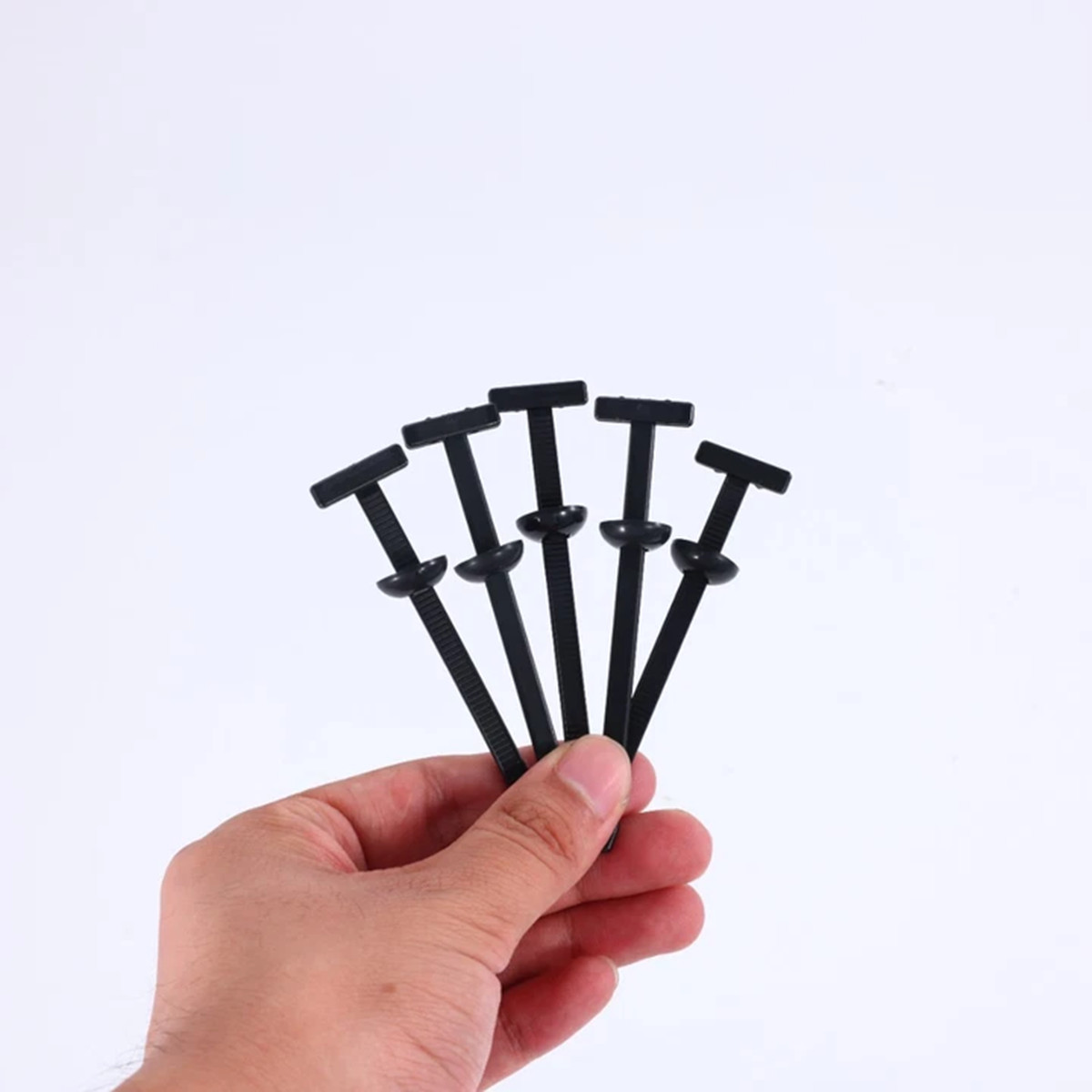 100Pcs Automotive Nylon Cable Tie Fastener Kit – Universal Car Zip Tie Buckle C