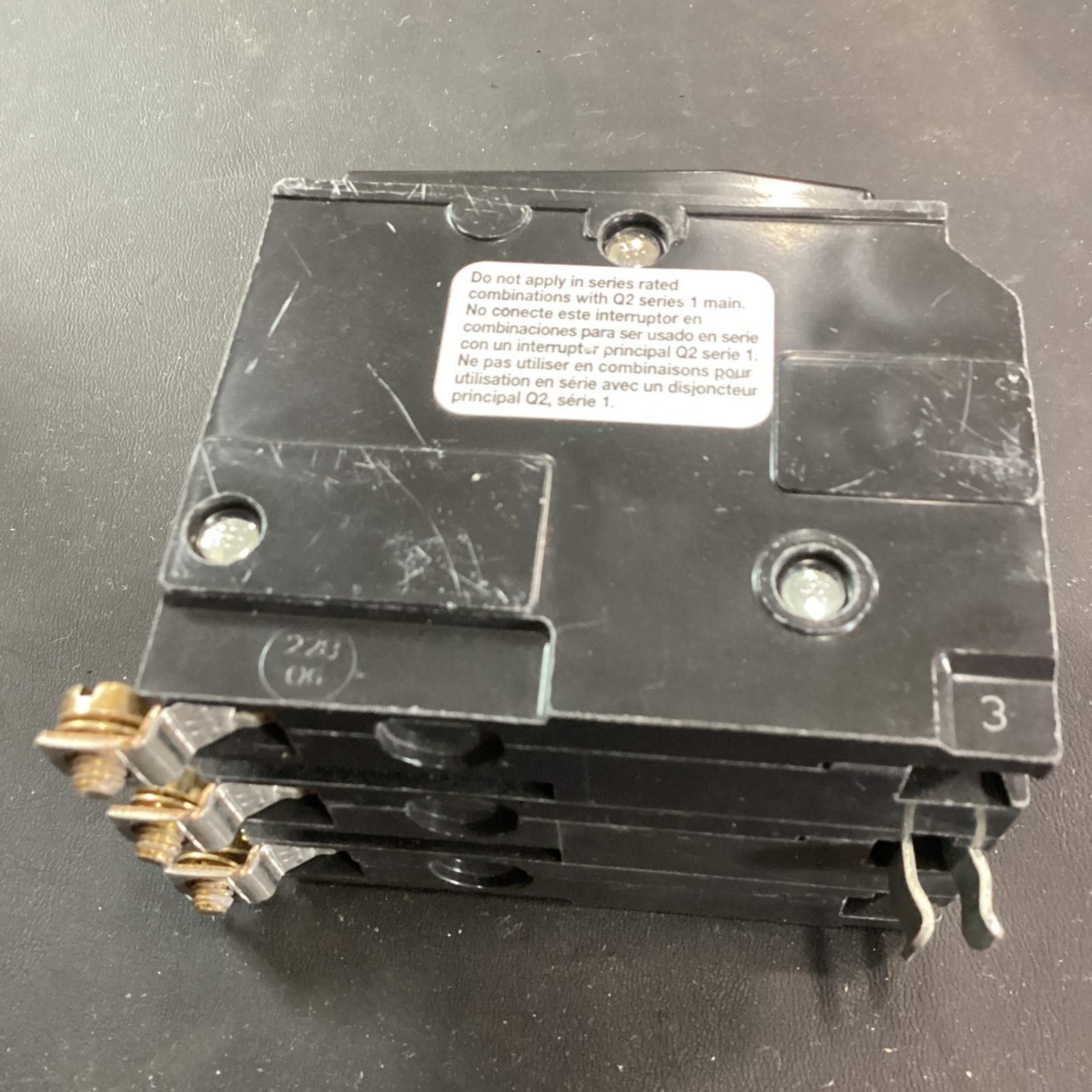 Square D QOB330 30 A Miniature Circuit Breaker Used