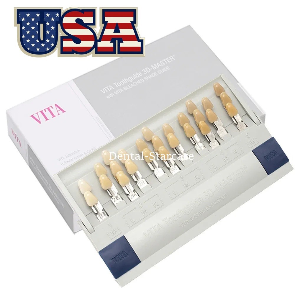 Dental Resin Toothguide VITA 3D Master with Bleached Shade Guide 29 Colors USA