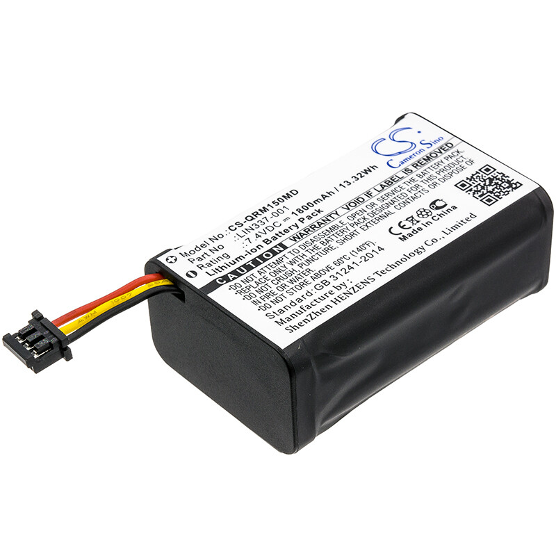1800mAh Battery For QCore Sapphire Multi-Therapy,15031-000-0001;SapphirePlus
