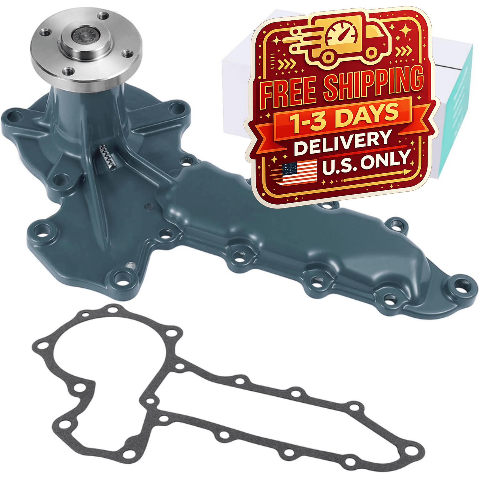 15521-73039 Water Pump for Bobcat S175 S185 743 753 Kubota V2203 V1902 Engine