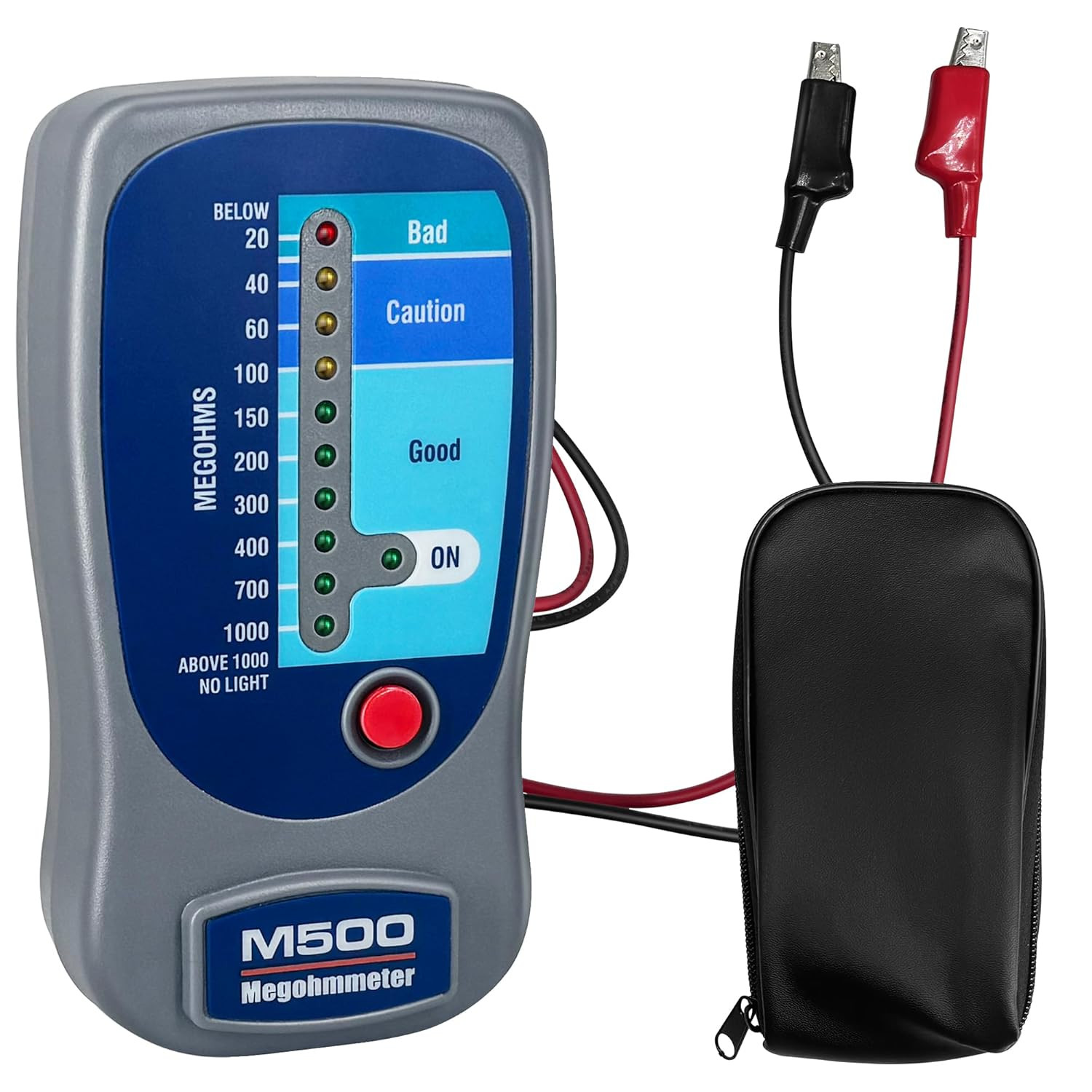 Insulation Resistance Tester M500 Megohmmeter Compatible with Supco M500 Megohmm