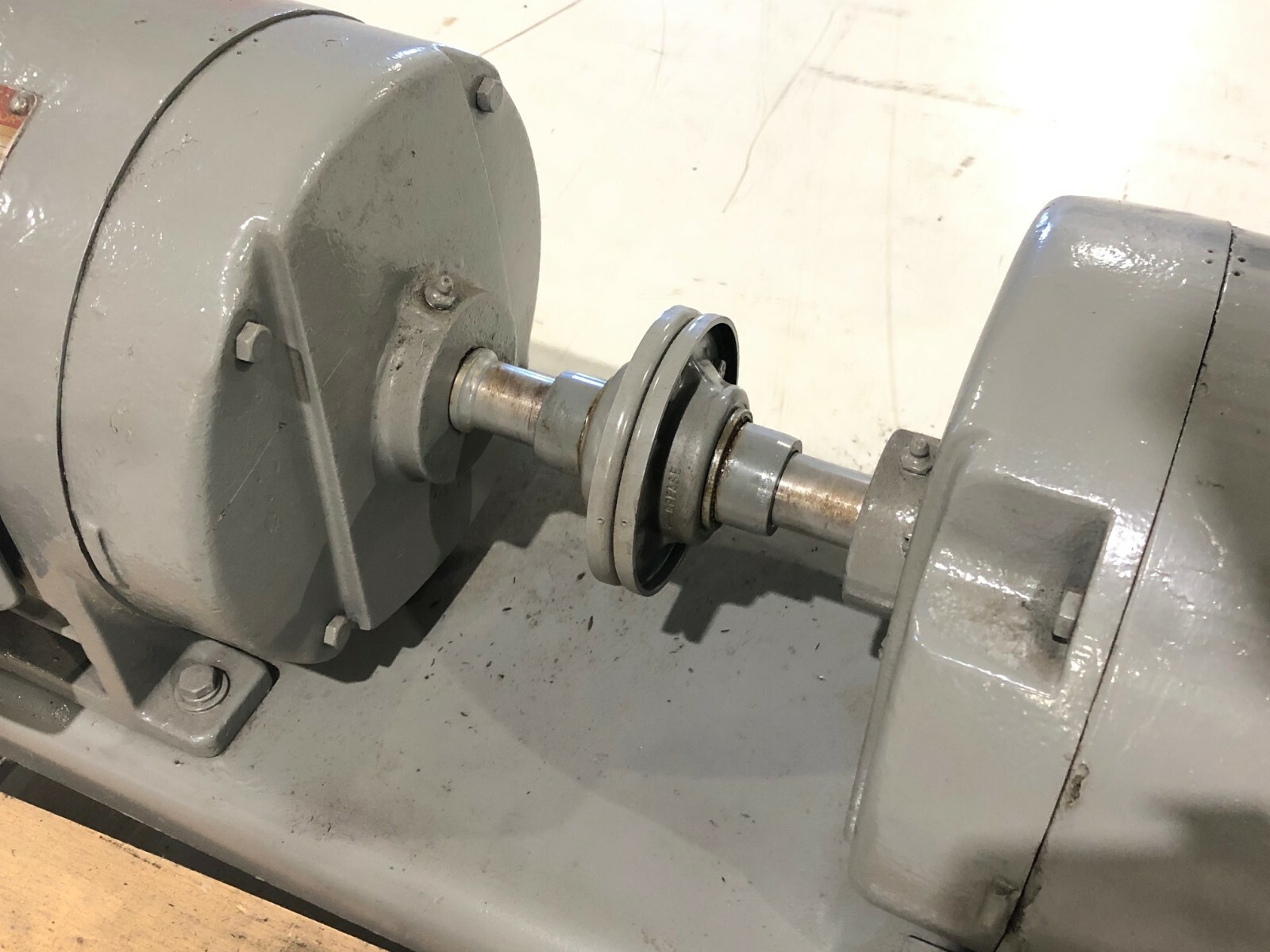 GE Triclad 5HP Electric Motor & Kinamatic Direct Current Generator 3KW 125V 24A