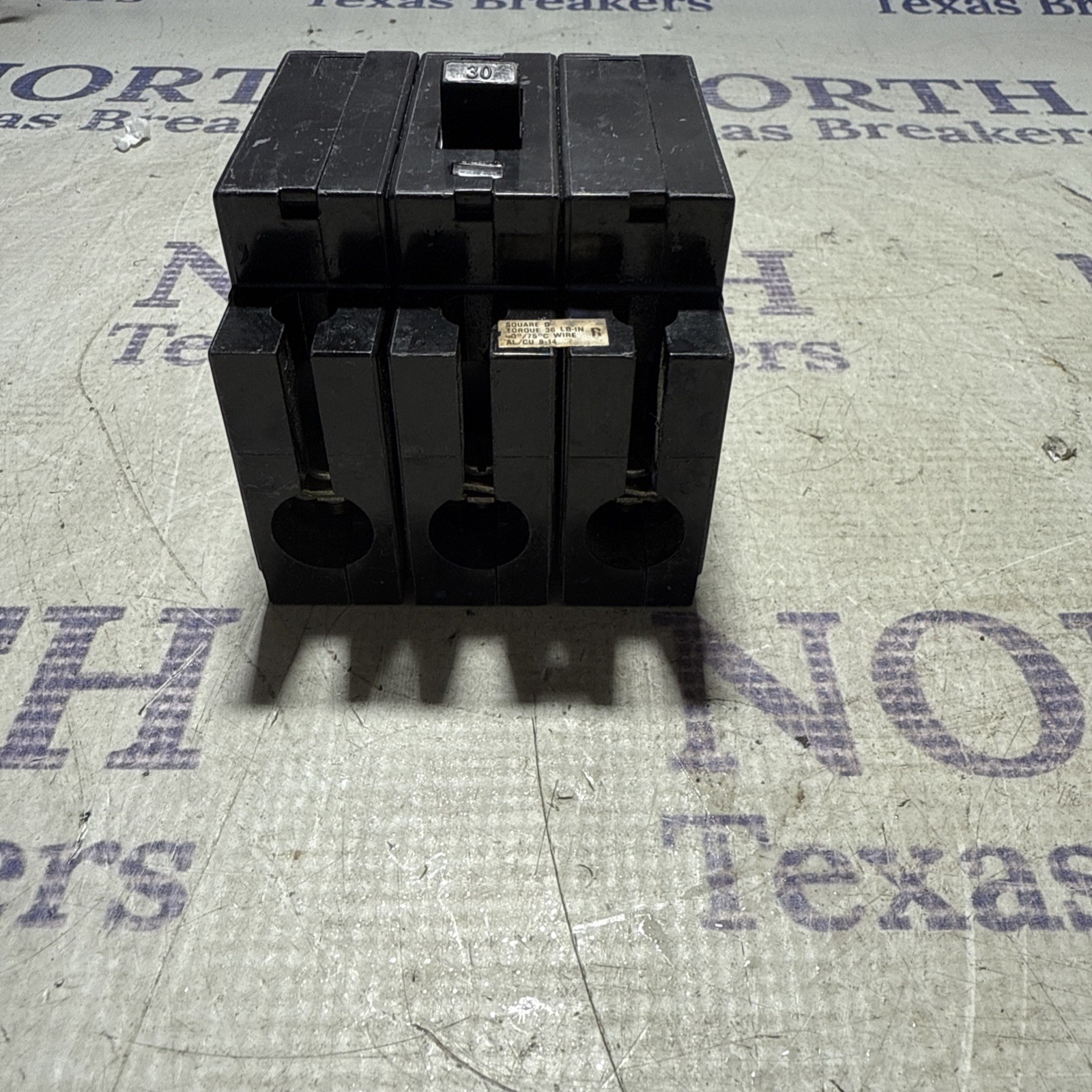 Square D EHB34030 Bolt-On Circuit Breaker 30A 3P 480Y/277V 14KA EHB-4