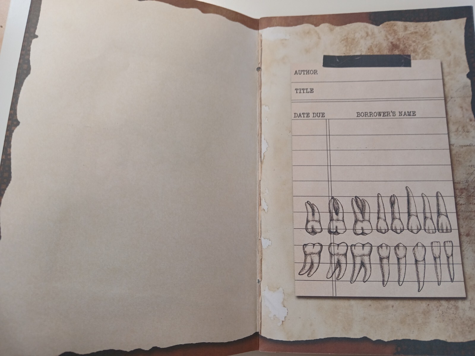 Junk Journal Booklet «AFTER DARK», CREEPY, HORROR, SCARY, 40pg, 30pc Halloween
