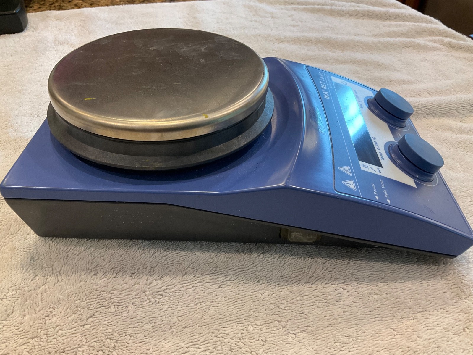 IKA RCT Basic Safety Control Magnetic Hotplate Stirrer–Lab Plate (NO POWER CORD)