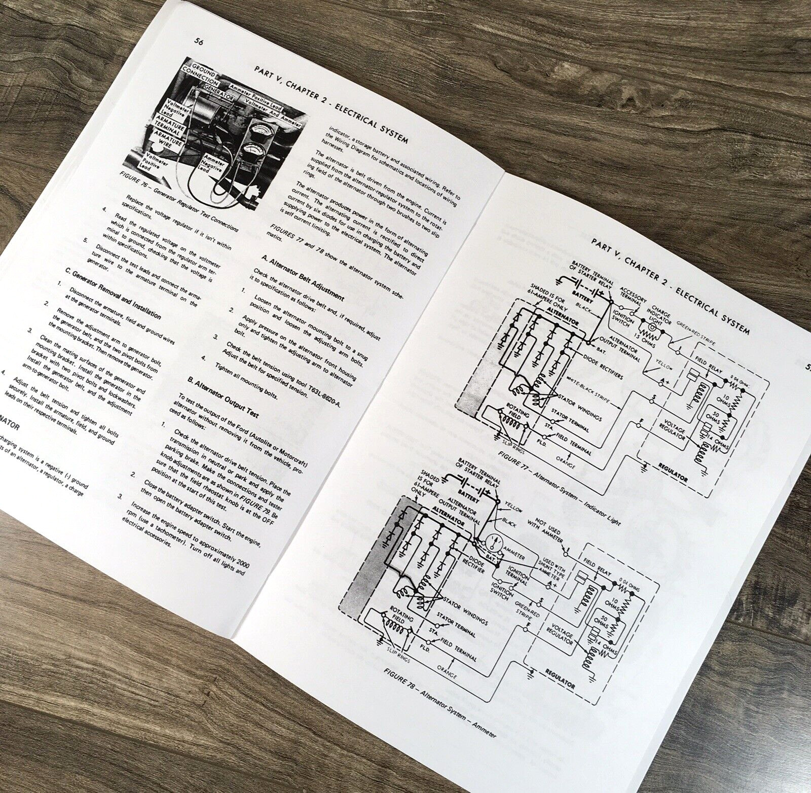Ford 134 172 192 Cid Industrial Engine Service Manual Repair Shop Printed Book
