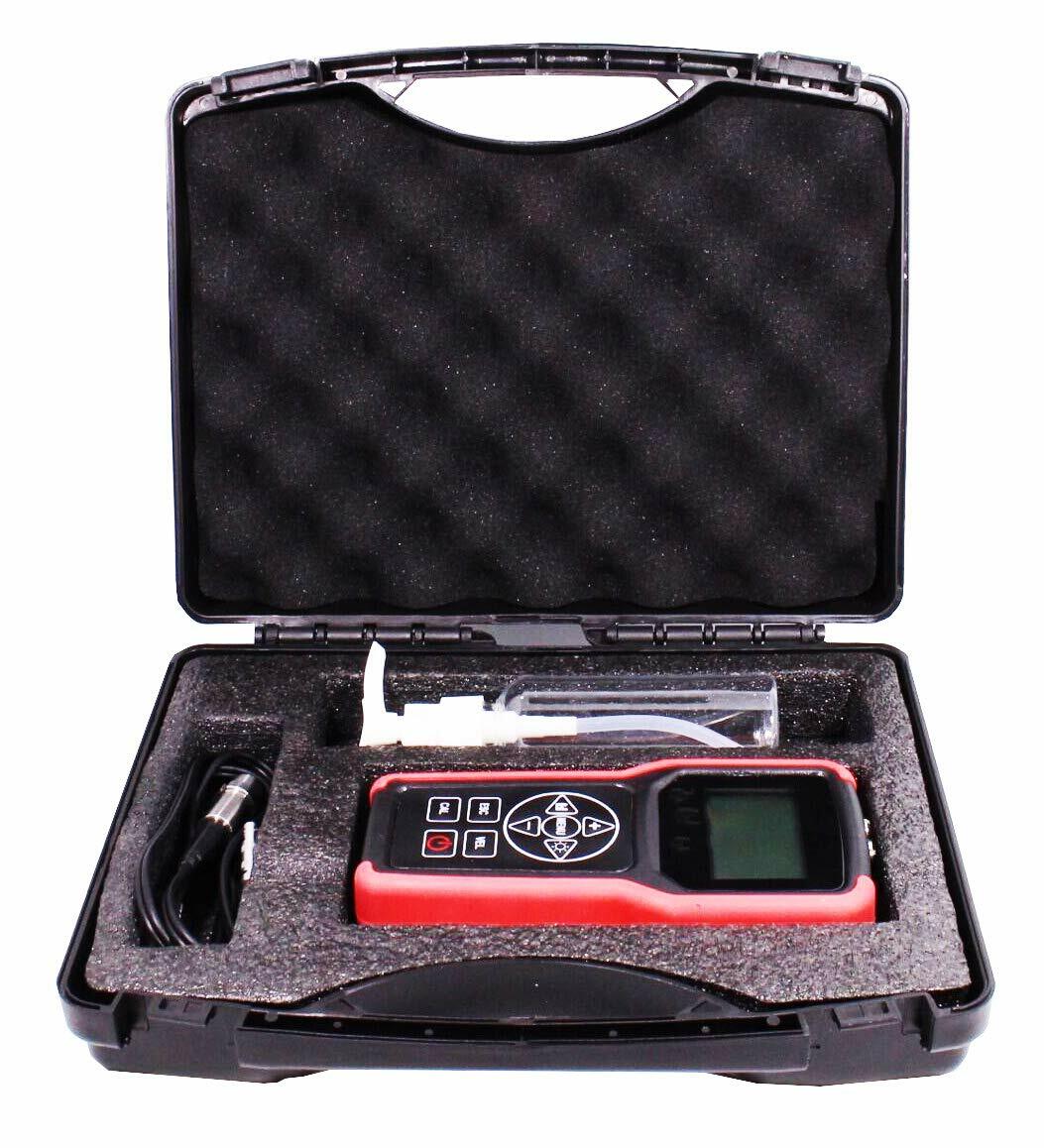 Ultrasonic Thickness Gauge Tester for Metal Plastic Glass 0.03 to 15.74 Inch