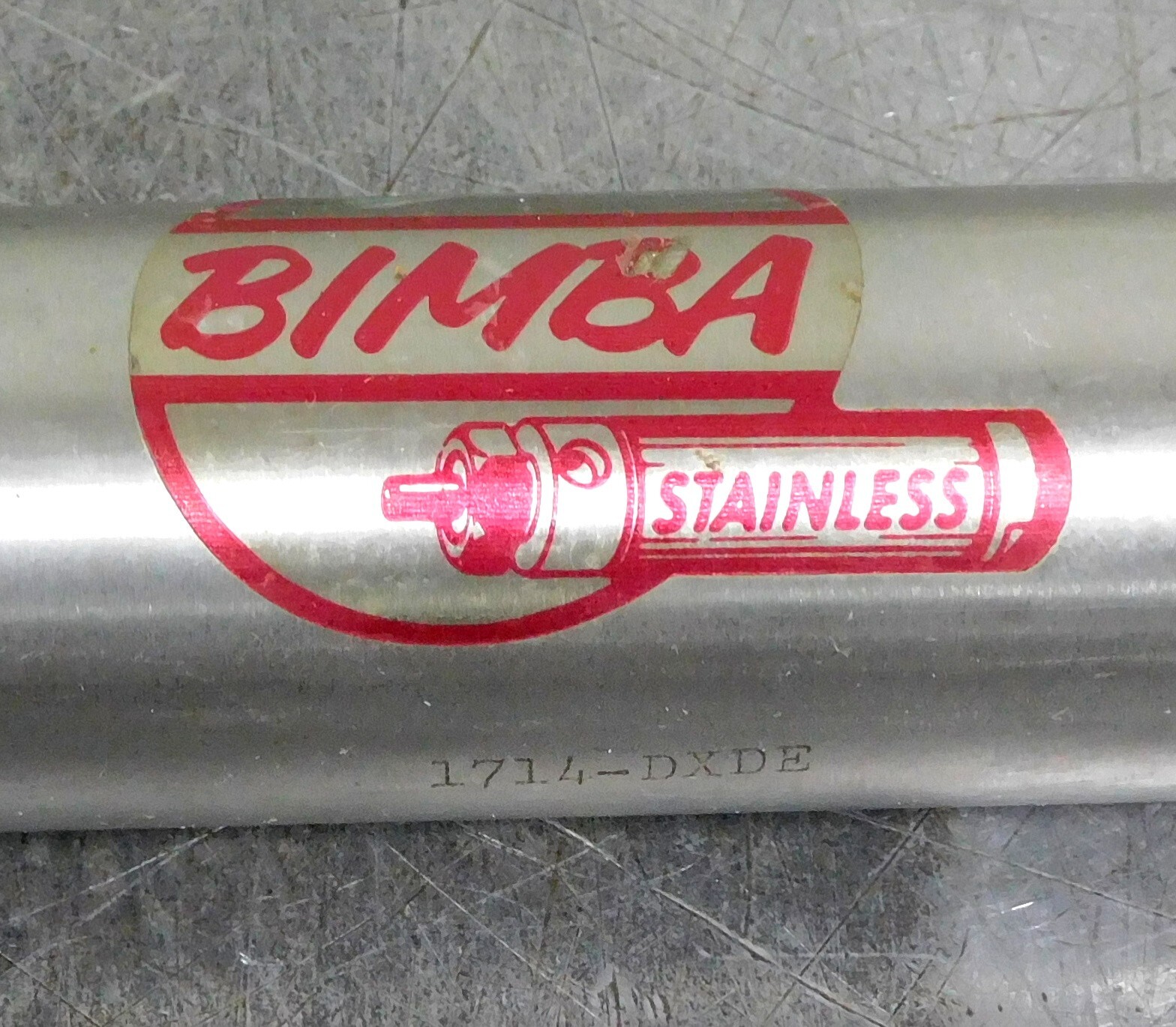 Bimba – 1714-DXDE Double Acting Pneumatic Cylinder 1-1/2 in. Bore 14 in. Stroke