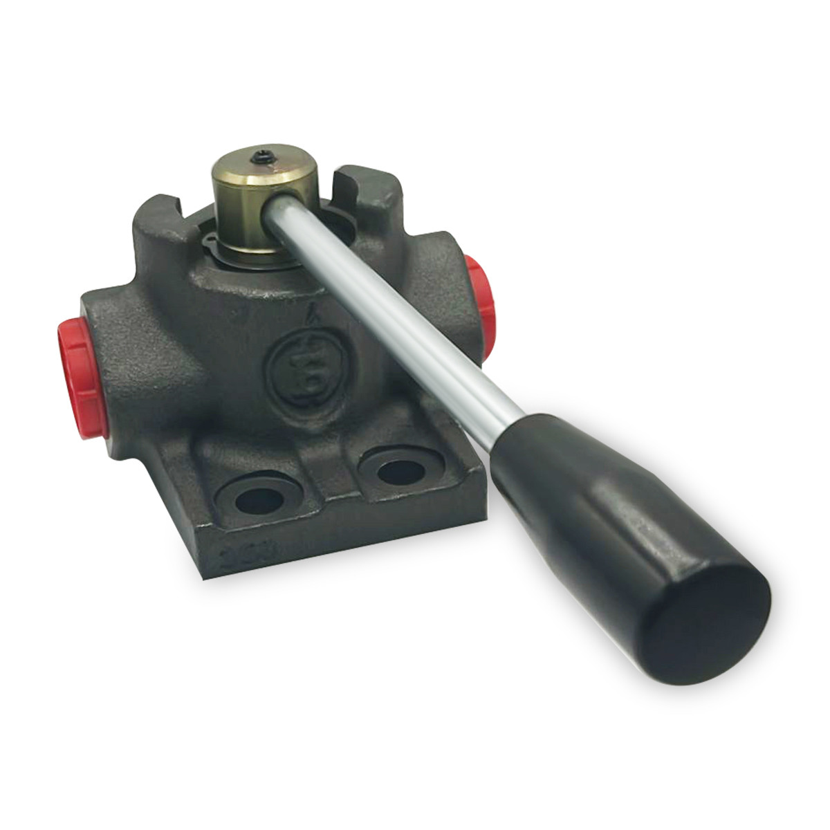 3 Way Hydraulic Rotary Diverter Valve, SAE 10, 24 GPM 3600 PSI