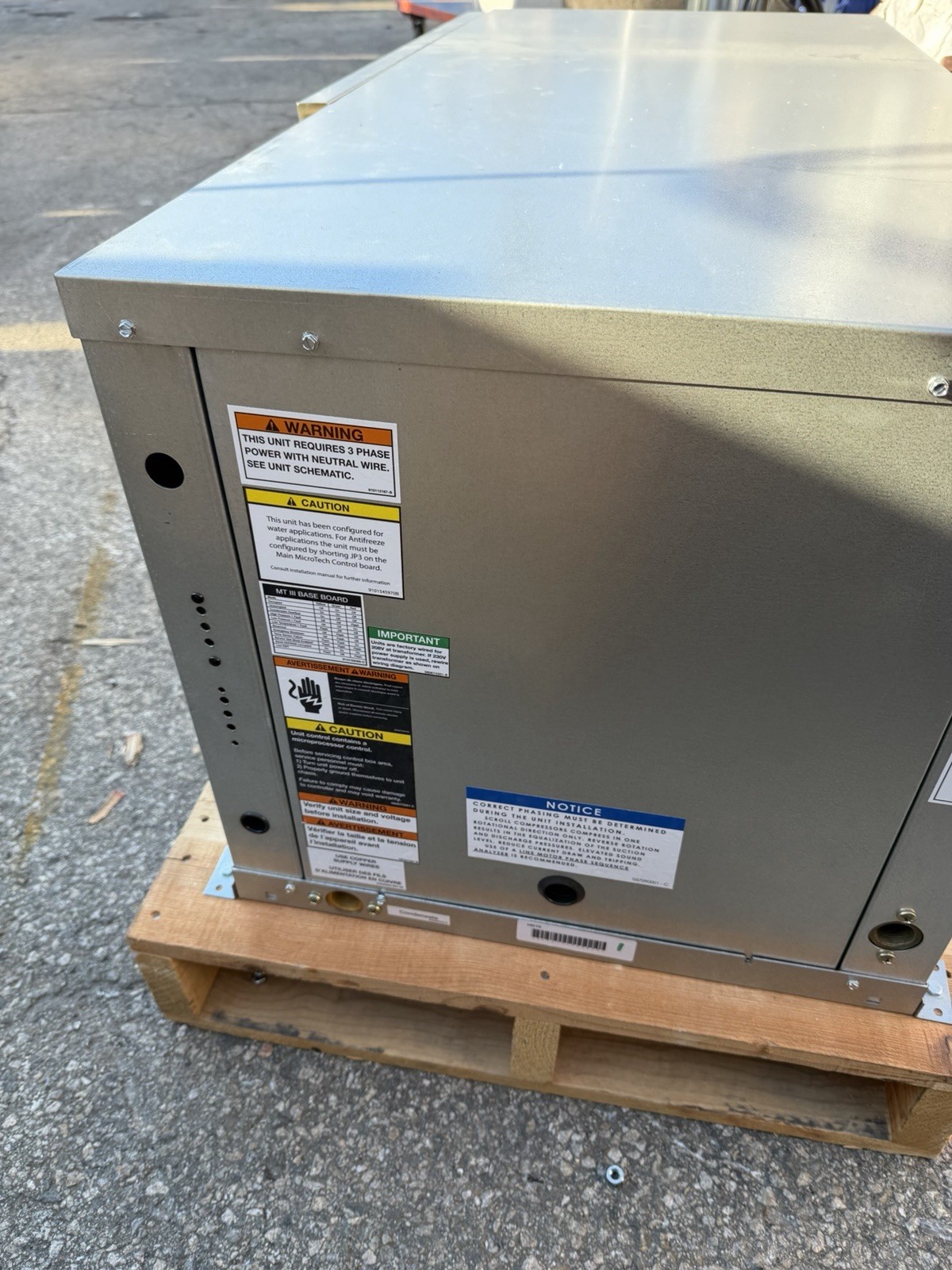 Daikin W.CCW.5.030 Water Source Heat Pump 208/230V HVAC