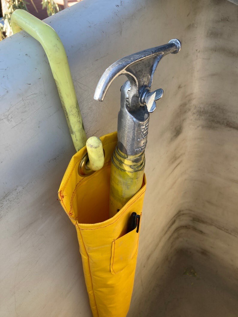 Lineman Bucket Bag, Short Switch Stick Holder, Lineman Ariel Tool,yellow