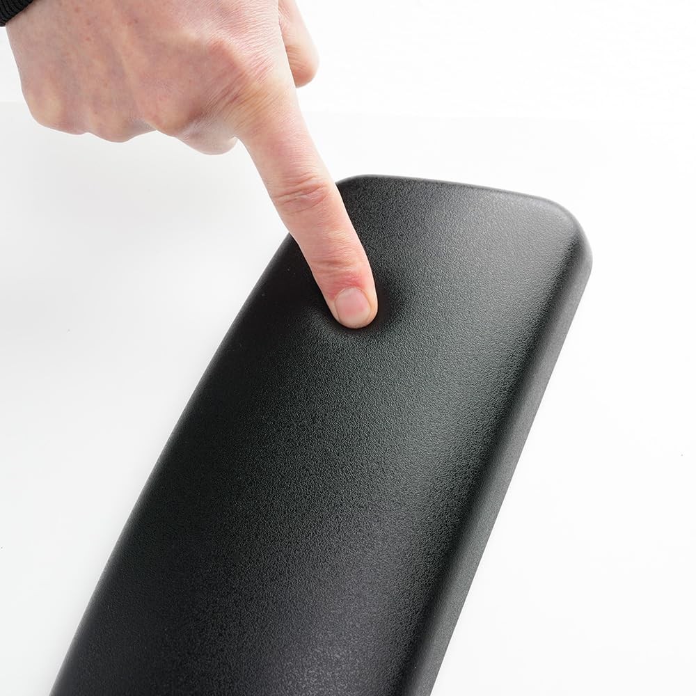 Arm Pads Caps Replacement for Haworth Zody Office Chair 1 Pair Black/Gray (Black