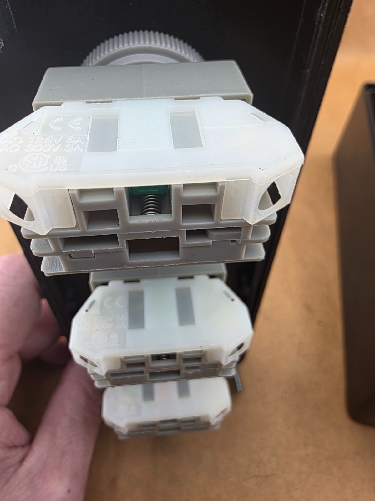 NEW UNKNOWN BRAND, Push Button System, 3-Pos, Open/Close/Stop