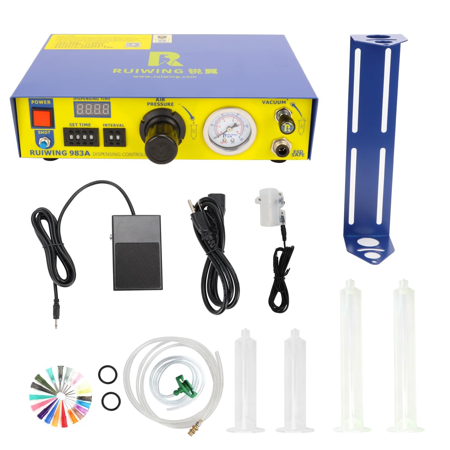 983A Auto Glue Dispenser 110V – Digital Solder Paste Liquid Controller 110V