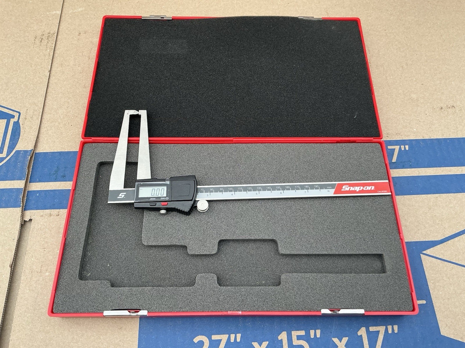Snap-On Tools CAL6EAR 6-inch (150mm) Electronic Digital Caliper w/ Case
