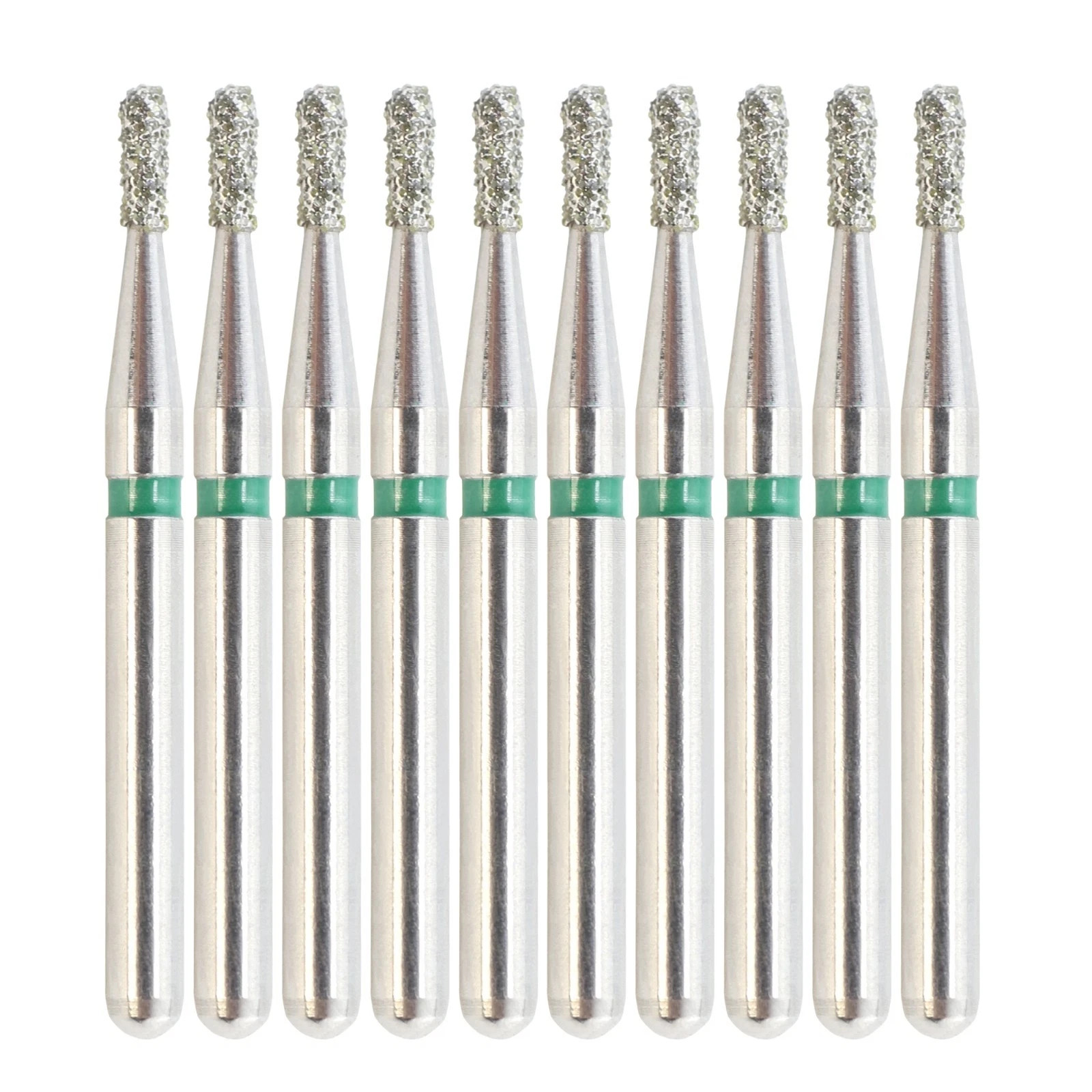 Dental 330 Diamond Bur Pear 830/008 830/010 Medium Coarse Grit High Speed FG