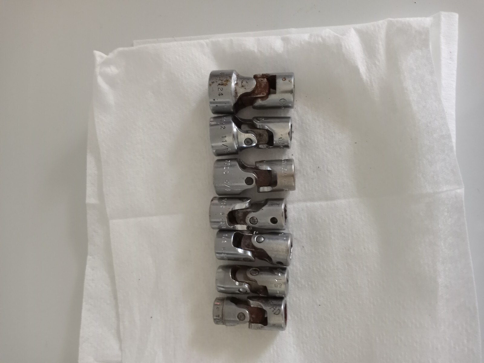 Cornwell Tools 7 piece Swivel Socket Lot