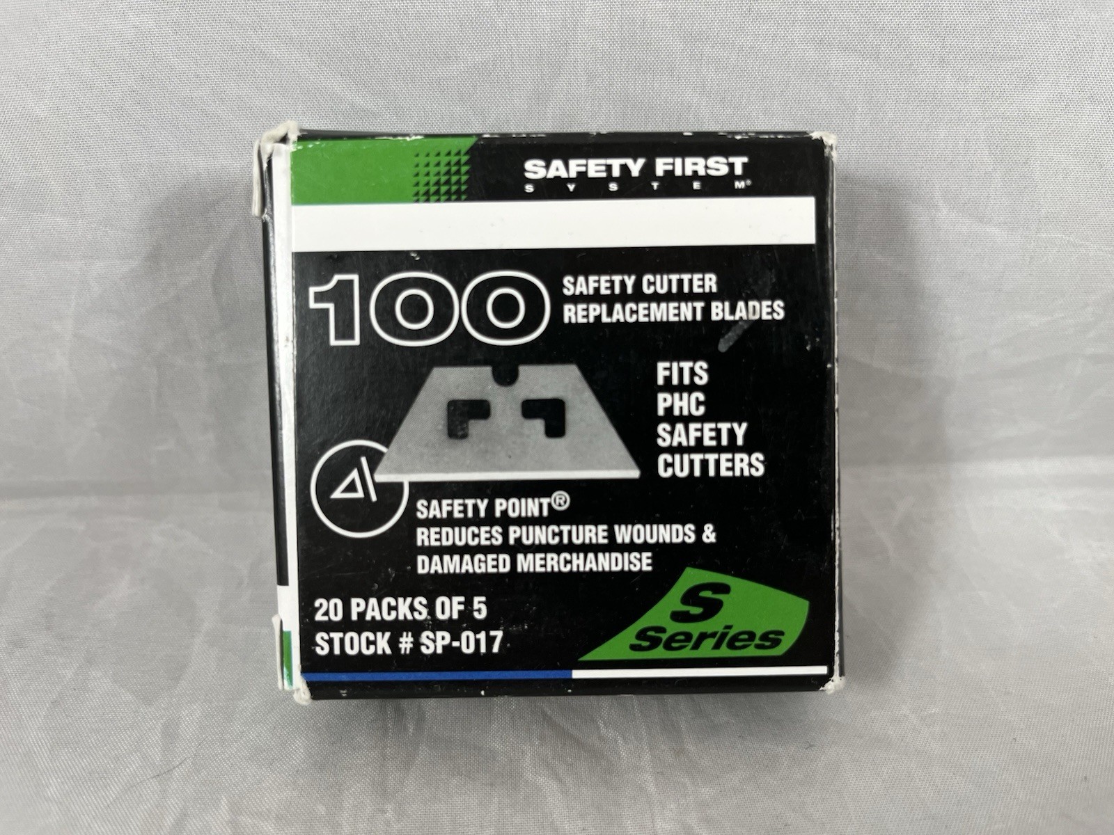 NEW Safety Cutter Replacement Blades Fits PHC Safety Cutters 100 pack SP-017