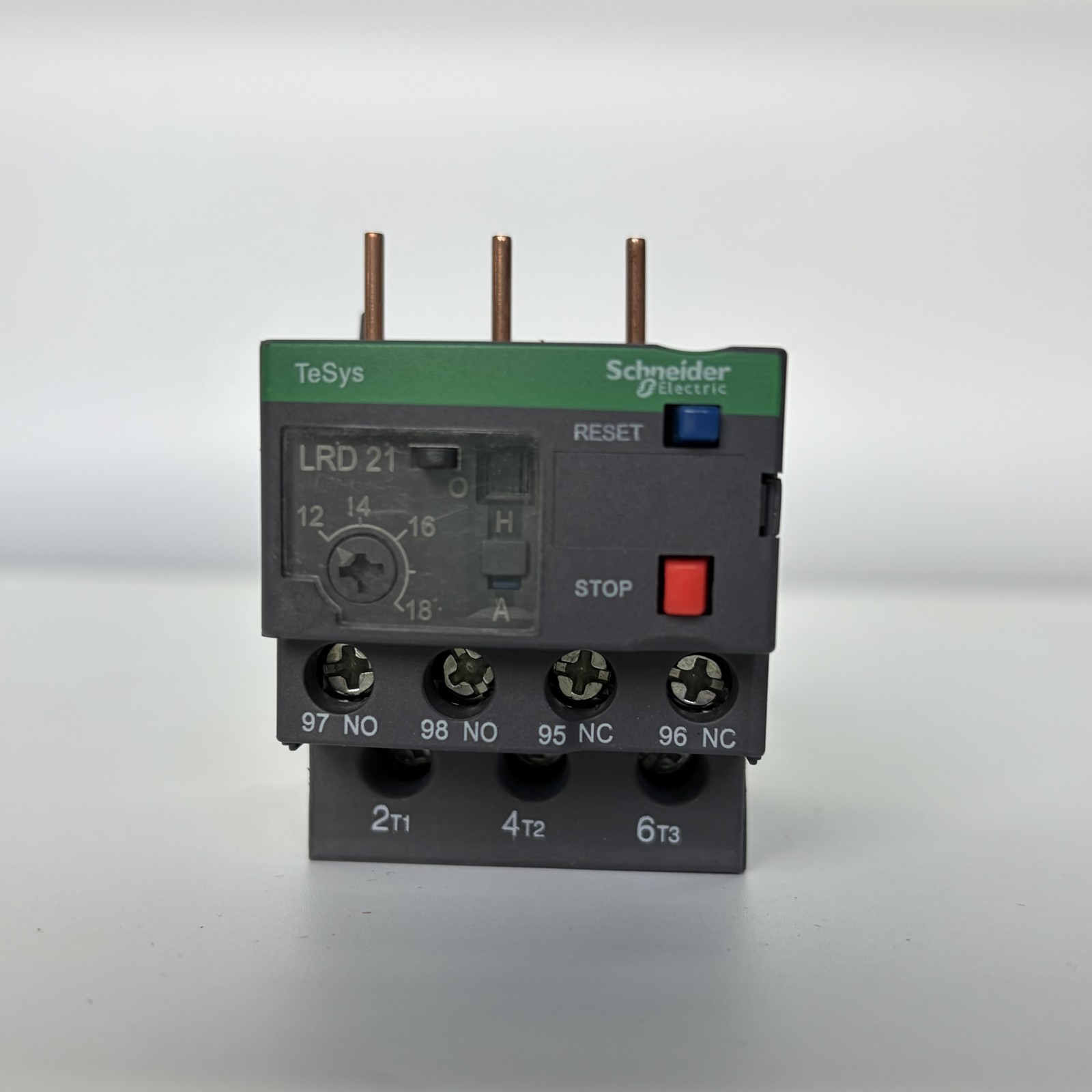 New Schneider LRD21 Thermal Overload Relay, 12-18A, Class 10A | US Inventory