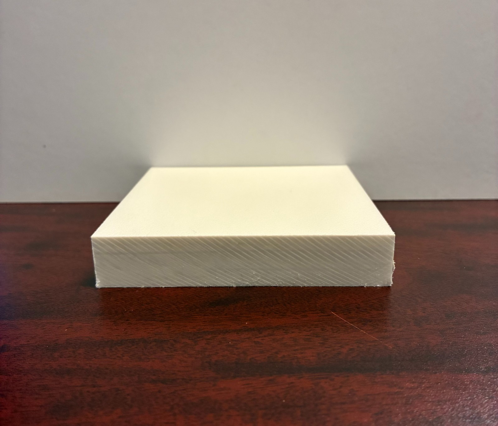 HDPE Marine Board Plastic Sheet – 3/4″ Thick (19mm) – White – 12″ x 27″
