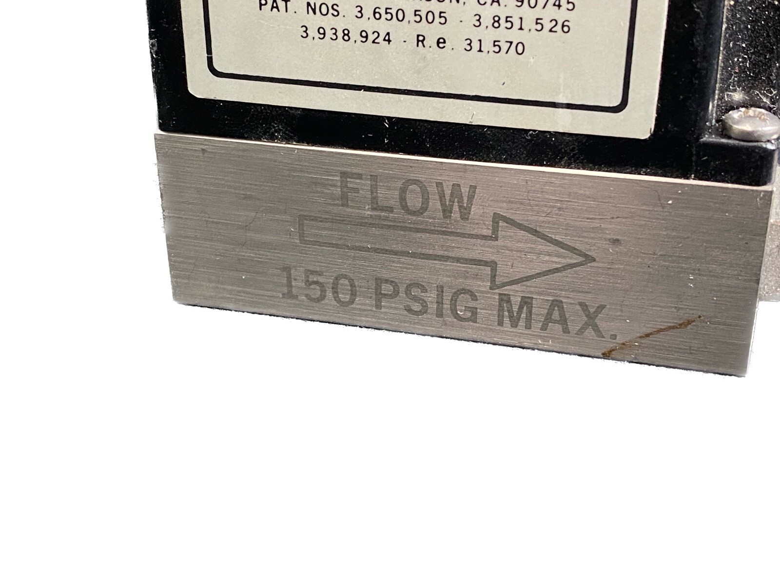 TYLAN Model FC-260 200SCCM SiH4 150 PSIG Max Mass Flow Controller Calibrated