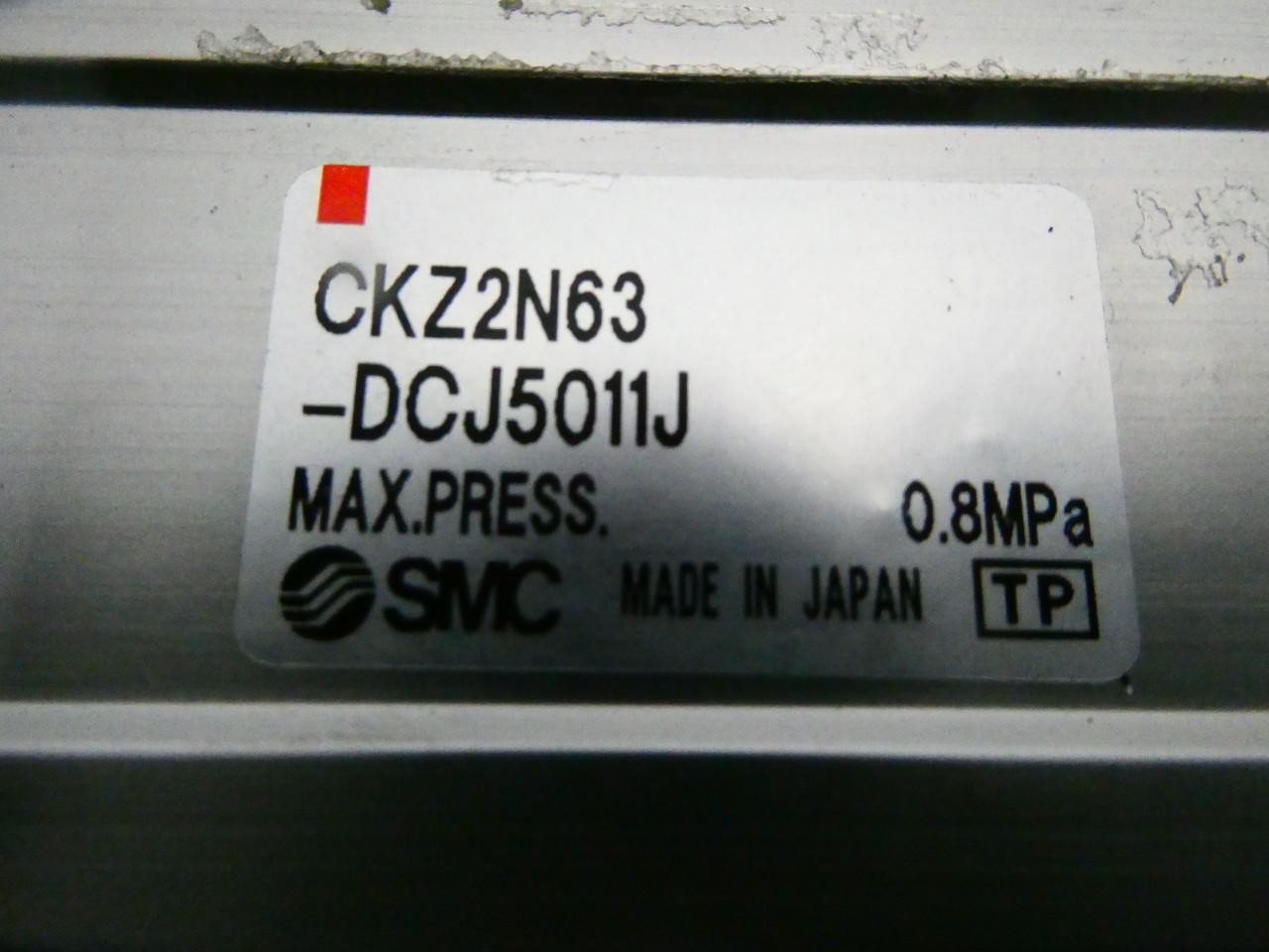 Smc CKZ2N63-DCJ5011J Power Clamp Cylinder 0.8mpa