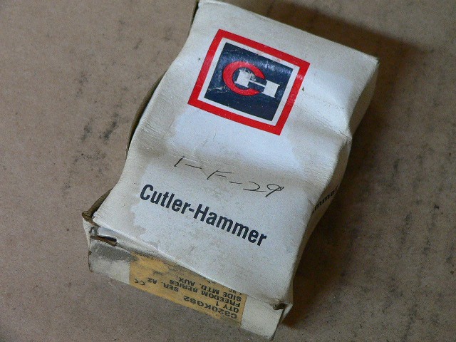 C320kgs2 Cutler Hammer Auxiliary Contacts 1Nc A2 New