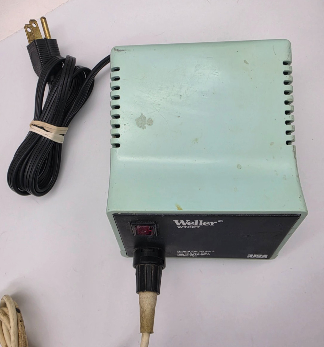 Weller WTCPT Soldering Station Iron Temperature Controlled TC201T / PU120T