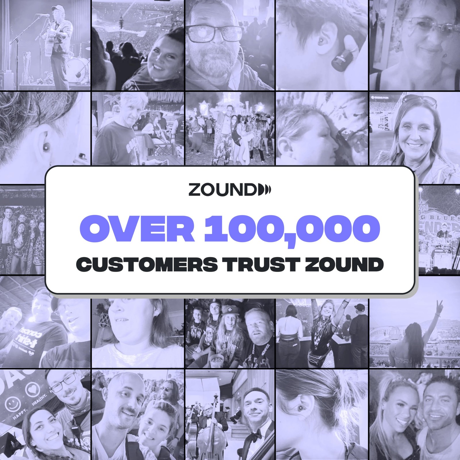 High Fidelity Earplugs for Concerts, Festivals & Raves – Noise Reduction (1