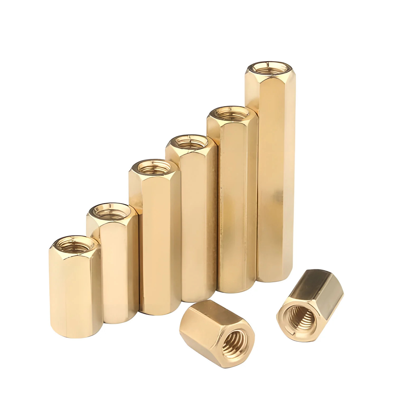 20pcs M2 M3 Brass Hexagonal Standoff Spacers 5mm/10mm/15mm/20mm/25mm/30mm Length