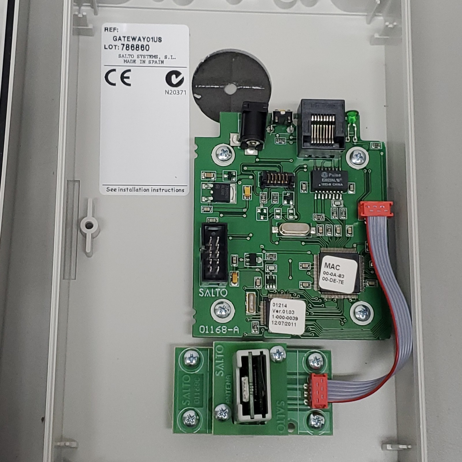 Salto GATEWAY01US Ethernet Gateway