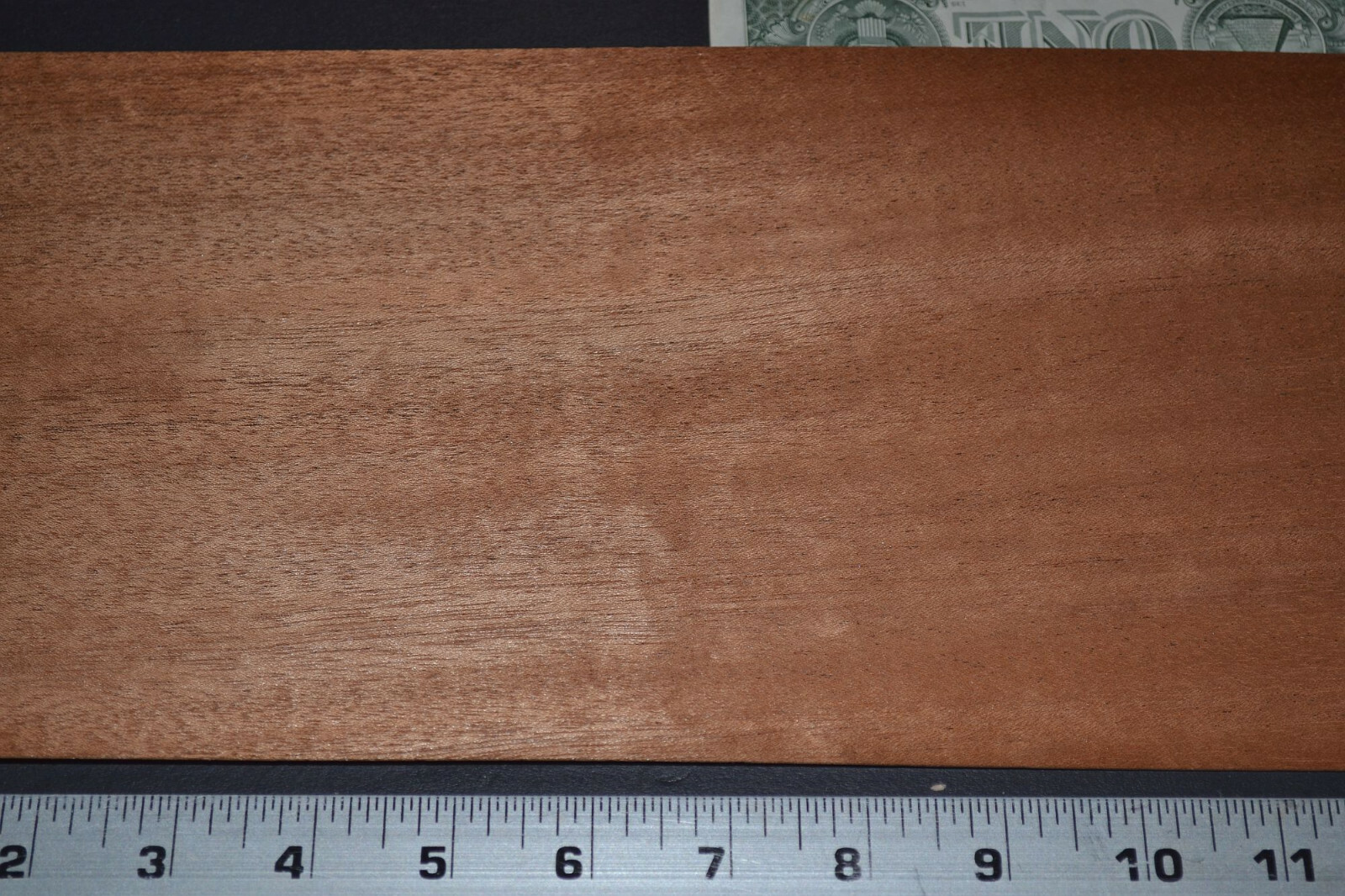 Mahogany Raw Wood Veneer Sheet 6.5 x 21 inches 1/42nd 6602-3
