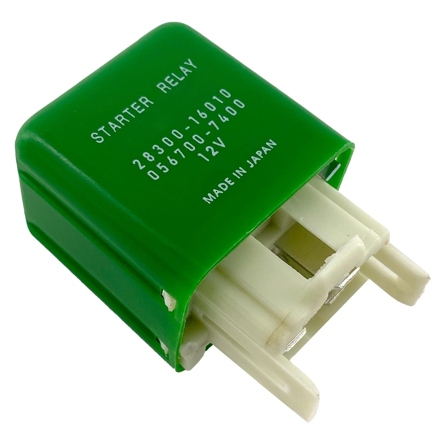 Starter Relay 28300-16010 056700-7400 30A 12VDC SPST 4-Pin Compatible with Toyot