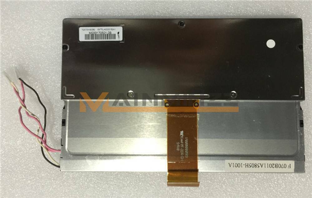 1PCS Toppoly TD070WGCB2 7″ 854(RGB)×480 Resolution 40 pins LCD screen panel