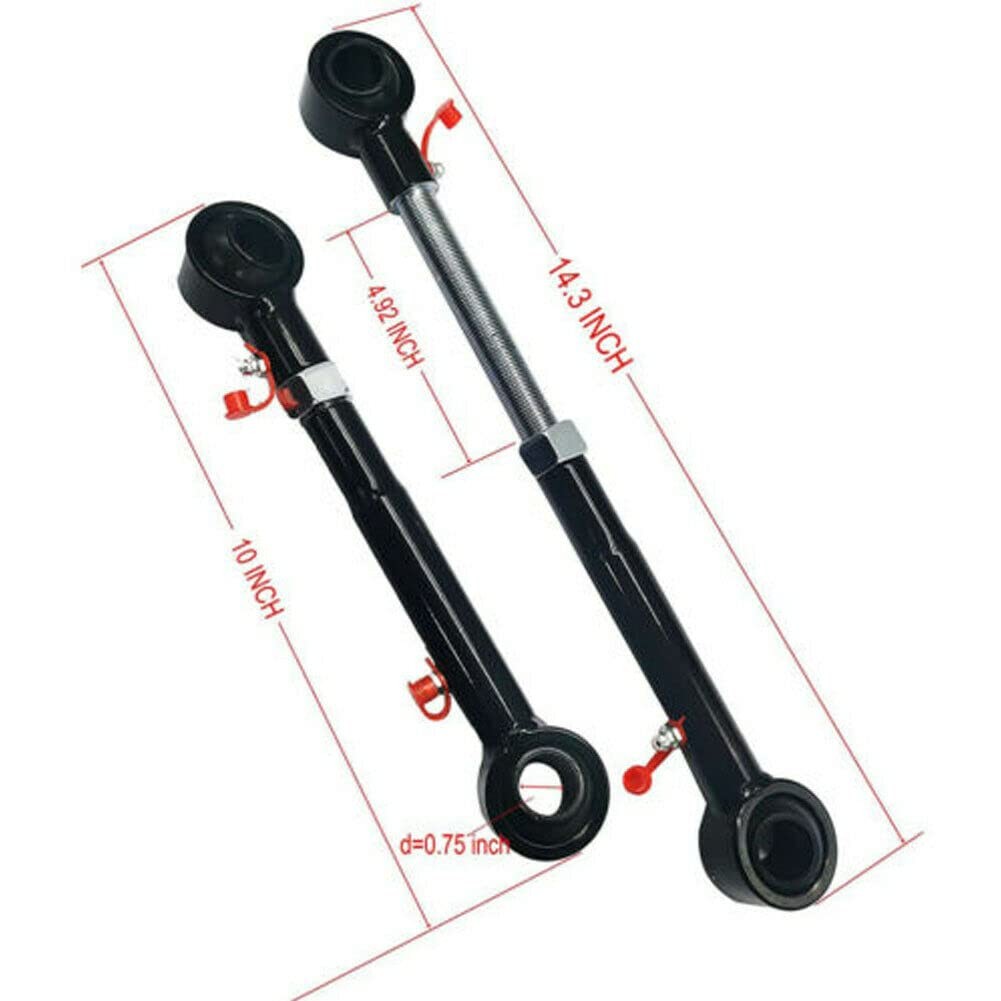 Front Adj SwayBar Link Quick Disconnect Jeep Wrangler TJ 97-06 2.5-6in Lift 2030