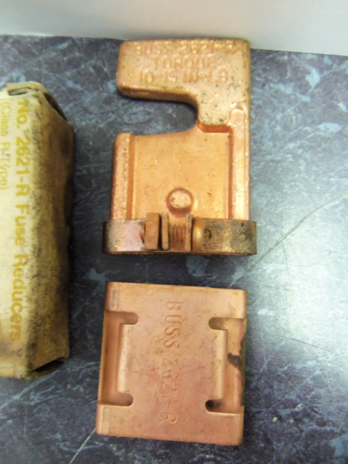 New Bussmann Buss Fuse Reducers 2621-R Class R 2621R 100 AMP 250/600 Volts NIB