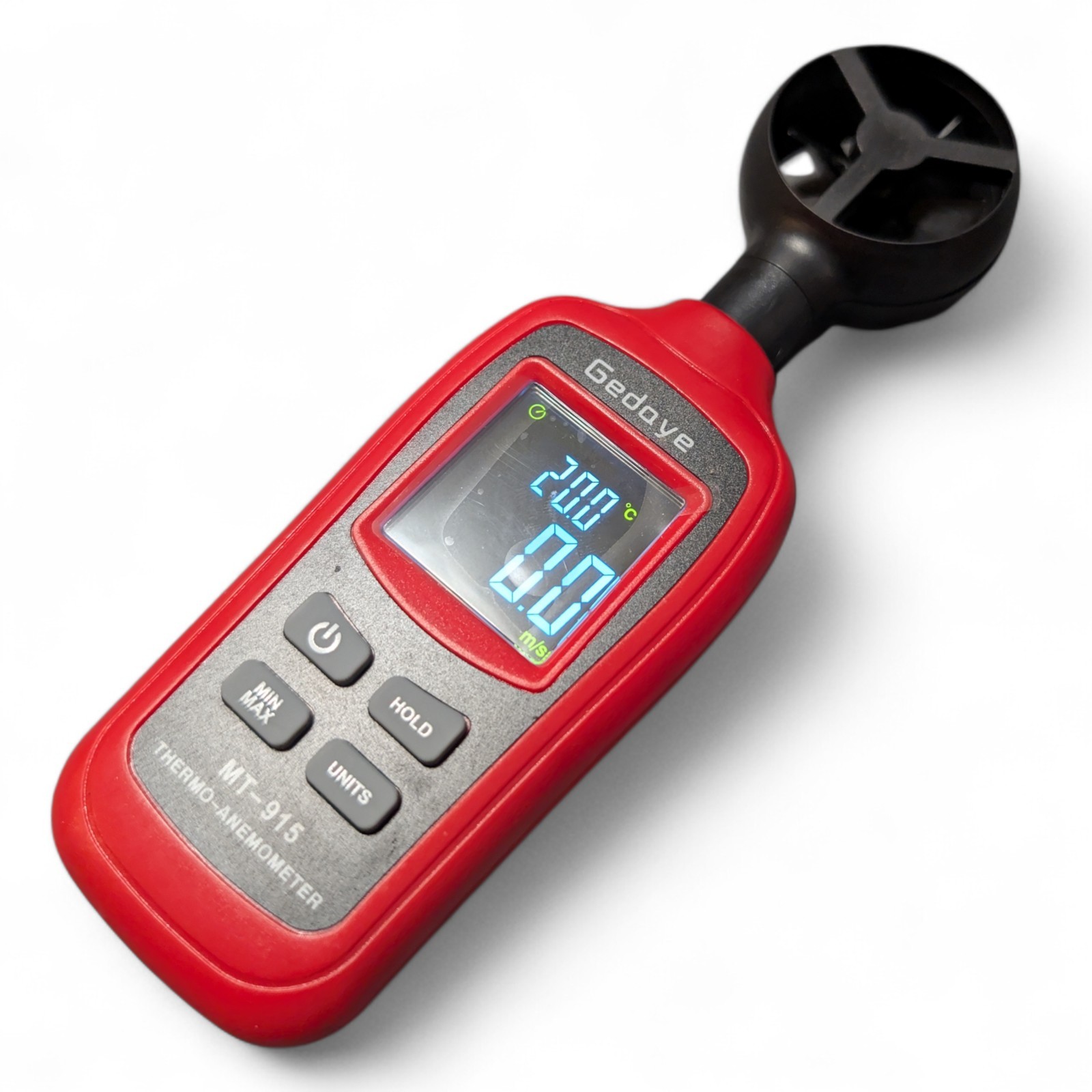 Digital Wind Speed Meter, Handheld Anemometer Gedaye