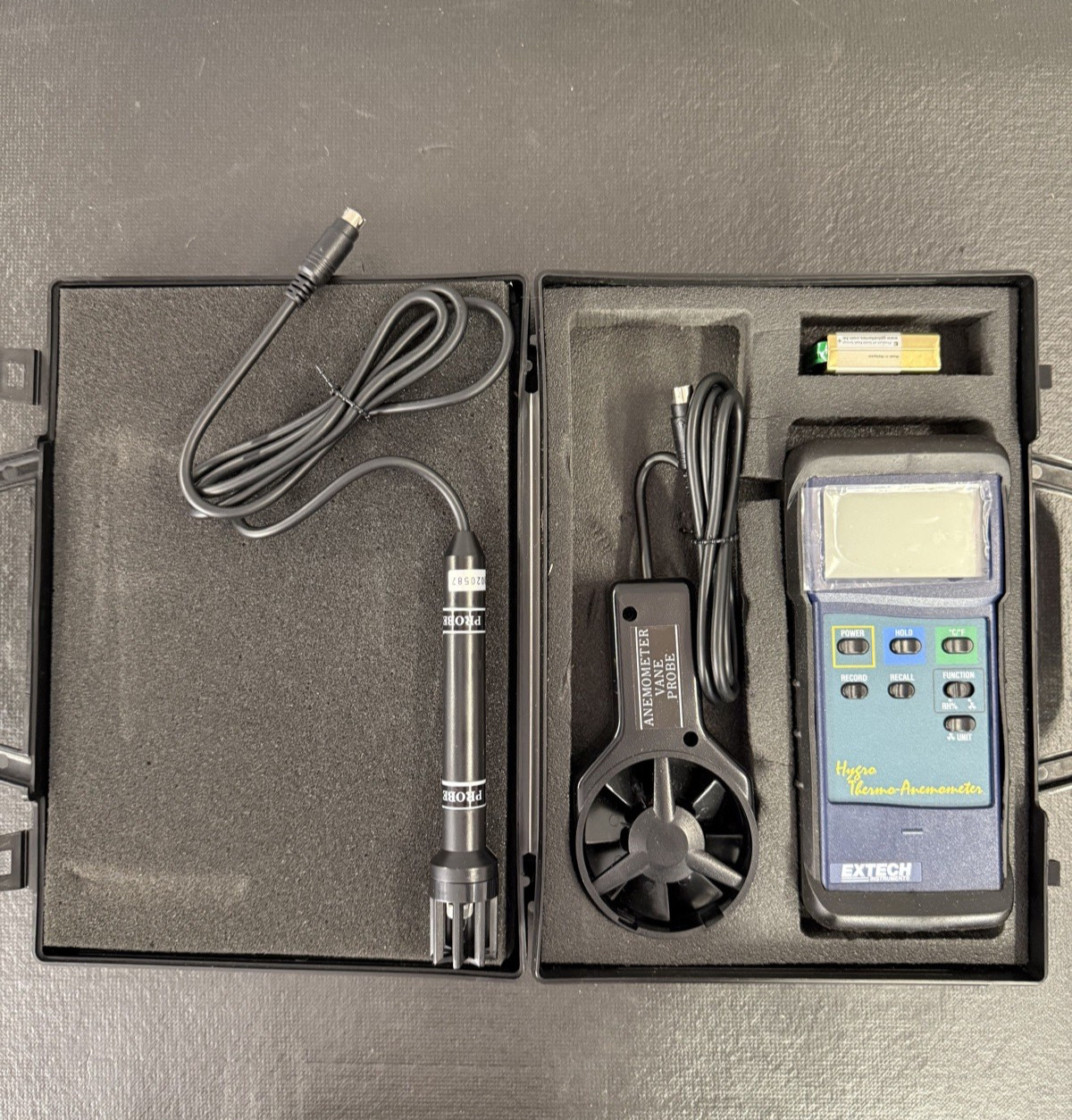 Extech 407412 Hygro Thermo-Anamometer