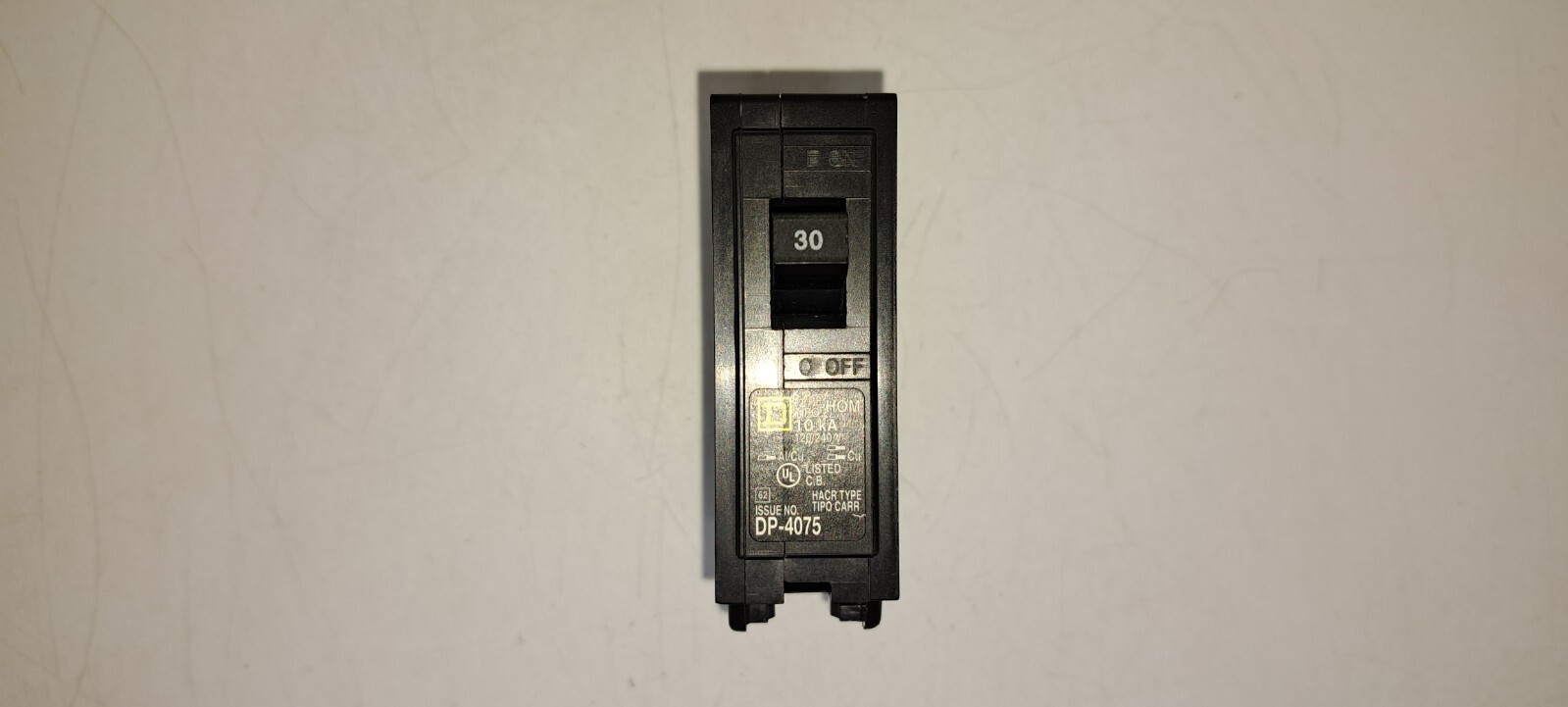 SQUARE D HOM130 30 Amp 1 Pole 120/240V Circuit Breaker NEW