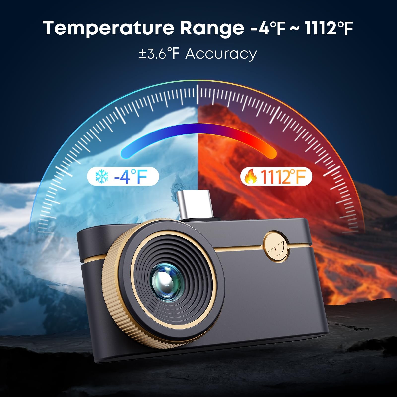 Thermal Master P3 Thermal Camera for iPhone Android | 512×384 IR | PCB HVAC