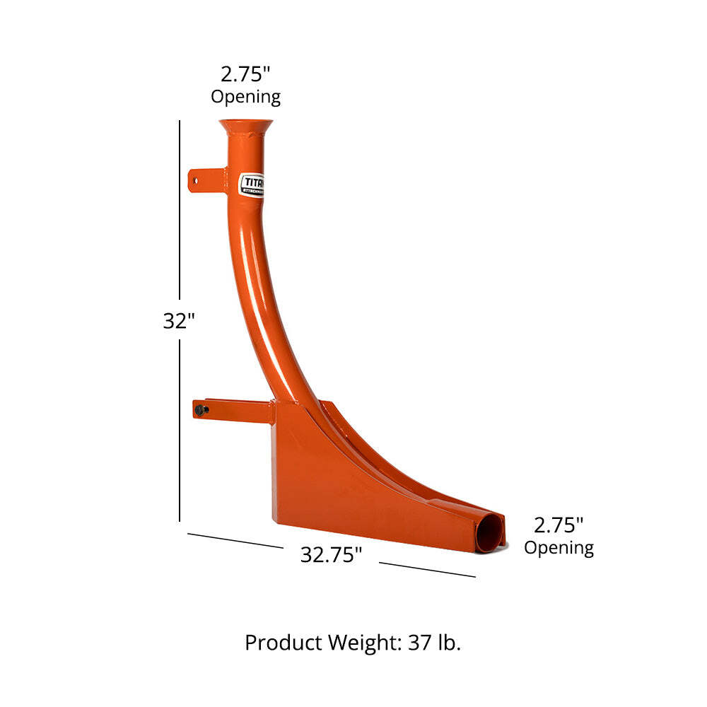 Titan Attachments Pipe Layer Attachment, Pipe Layer for Single Tine Subsoiler